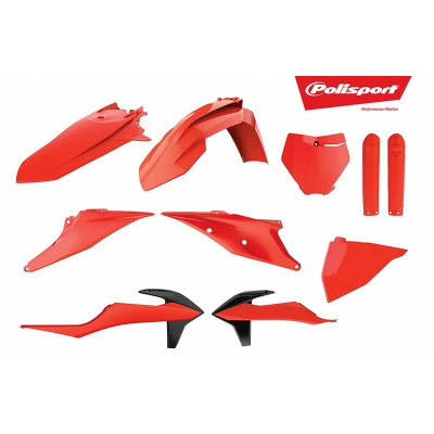 Kit plastiques POLISPORT orange fluo KTM SX/SX-F