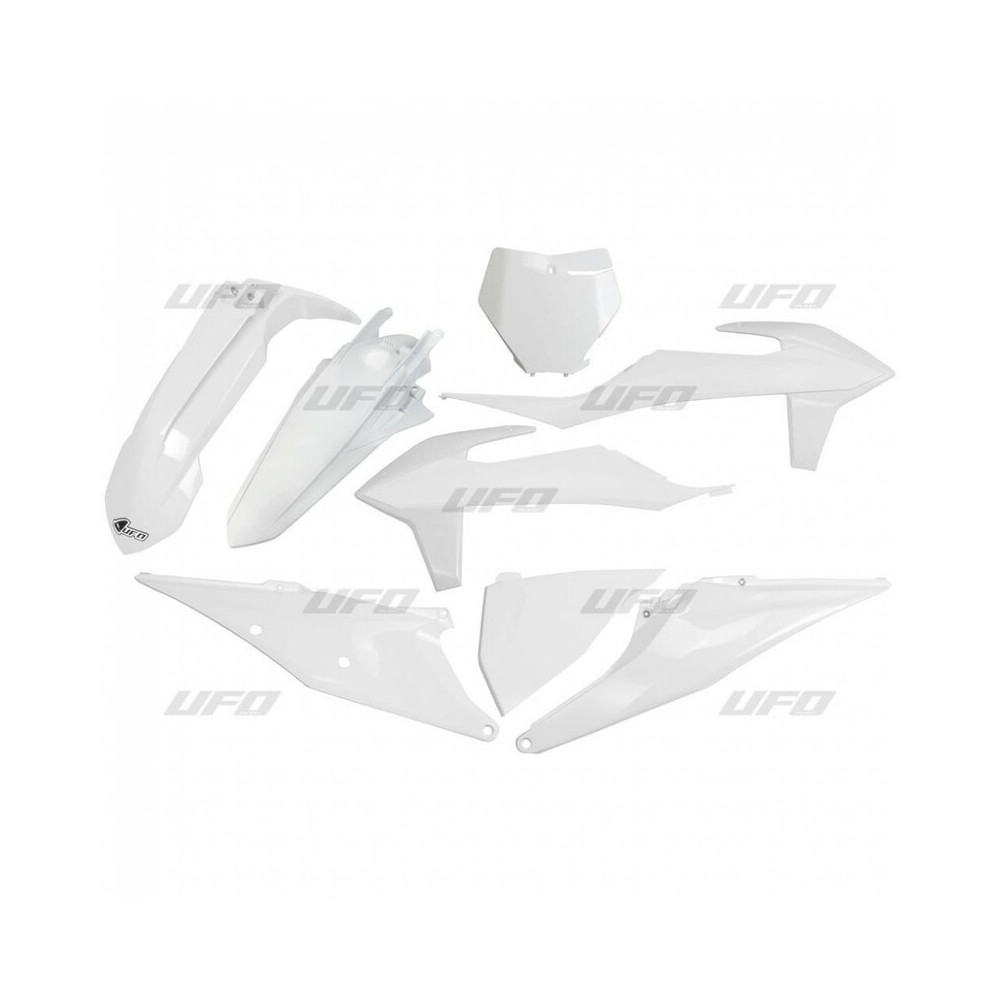 Kit plastiques UFO blanc KTM SX/SX-F