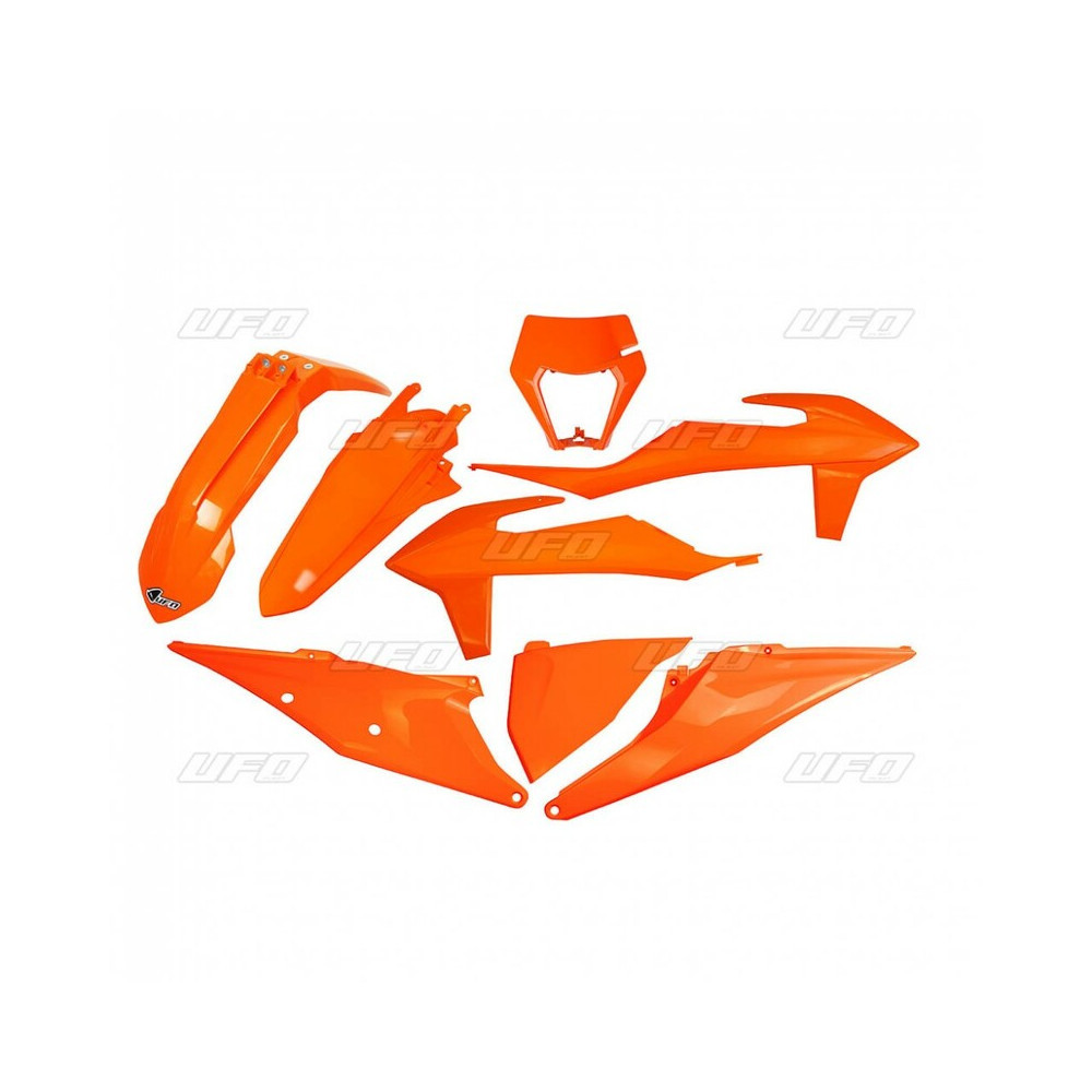 Kit plastiques UFO orange KTM EXC/EXC-F