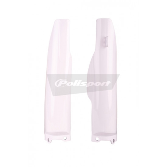 Protections de fourche POLISPORT blanc Kawasaki/Suzuki