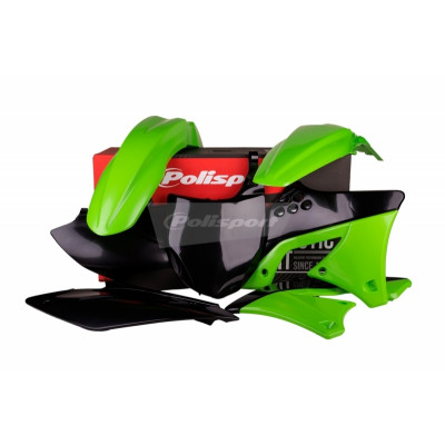 Kit plastique POLISPORT couleur origine (2012) Kawasaki KX250F