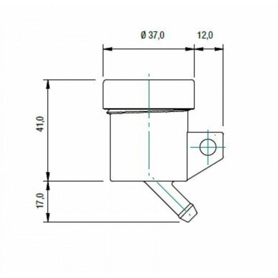 Bocal LIGHTECH rouge l'unite 16 Cm3