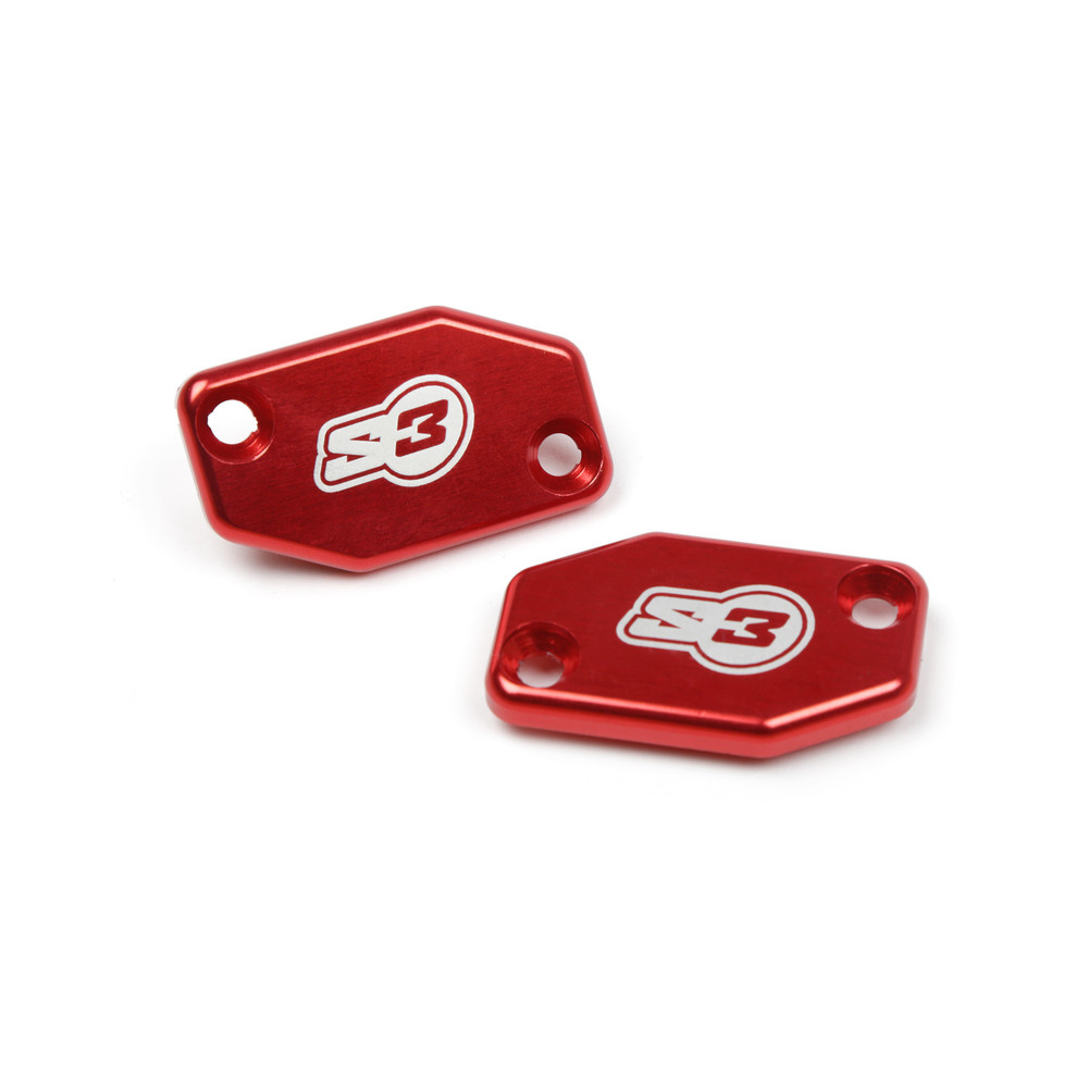 Couvercle de maître-cylindre embrayage S3 rouge Braktec