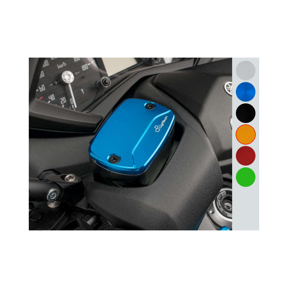 Couvercle de maître-cylindre de frein avant/arrière LIGHTECH alu or Yamaha T-Max 500/530