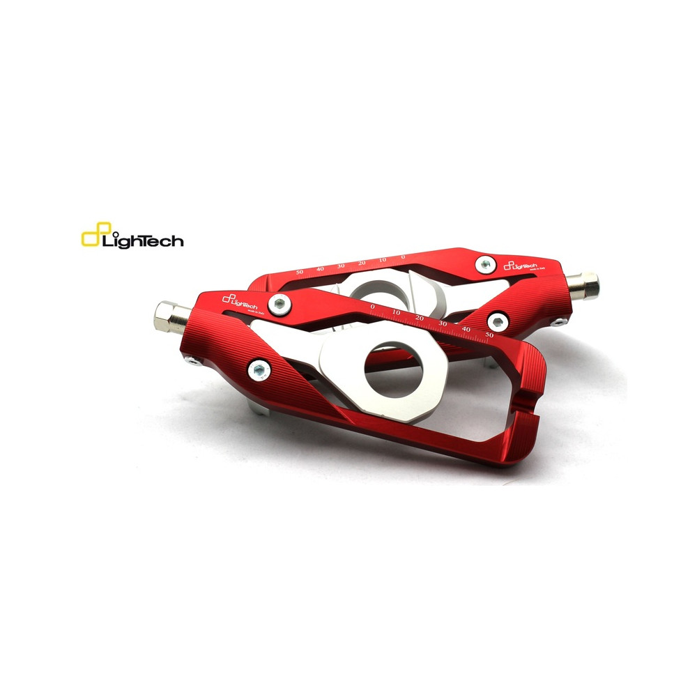 Tendeur de chaine LIGHTECH rouge Honda CBR600RR - TEHO002ROS