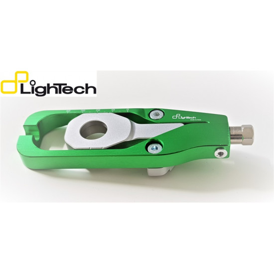 Tendeur de chaîne LIGHTECH vert Kawasaki ZX10R