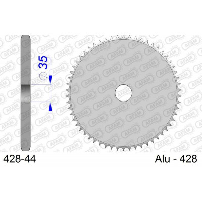 Couronne AFAM aluminium 428 - 428