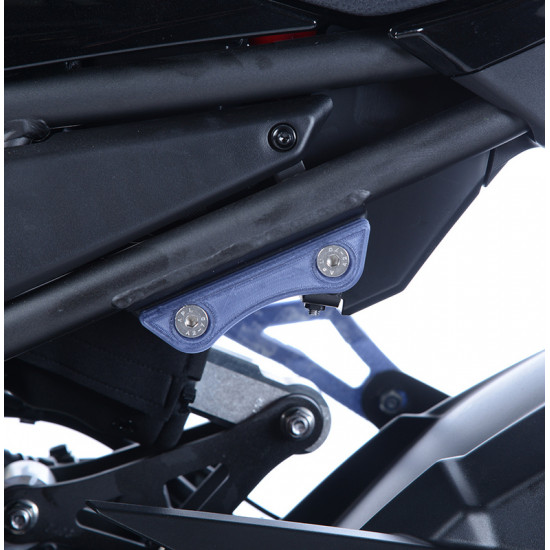 Cache orifice reposes-pieds R&G RACING noir Kawasaki Z900