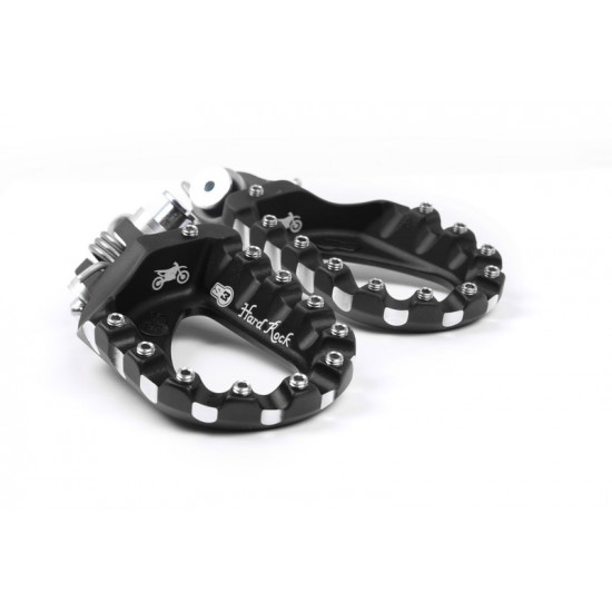 Repose-pieds S3 Hard Rock Enduro aluminium noir