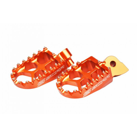 Repose-pieds SCAR Evo orange