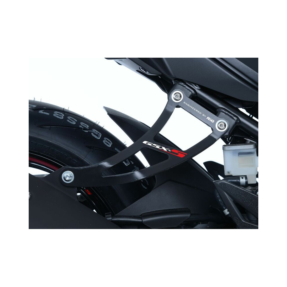 Kit suppression repose-pieds arrière R&G RACING noir Suzuki GSX-S750