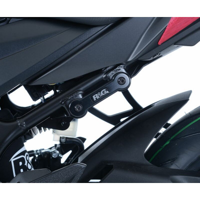 Kit suppression repose-pieds arrière R&G RACING noir Suzuki GSX-S750