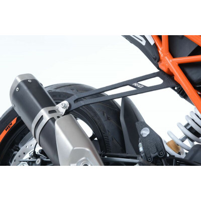 Kit suppression repose-pieds arrière R&G RACING noir KTM Duke 125