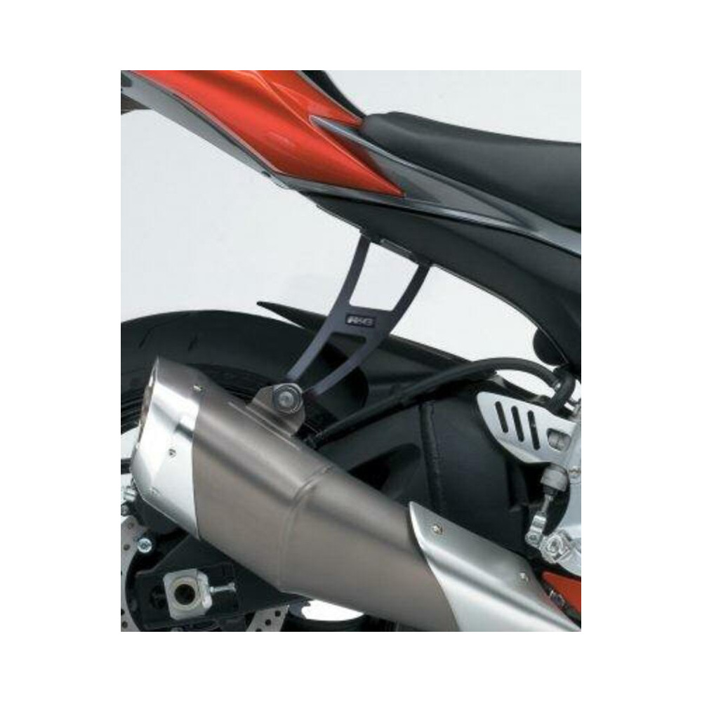 Patte de fixation de silencieux R&G RACING noir Suzuki GSX-R600/750