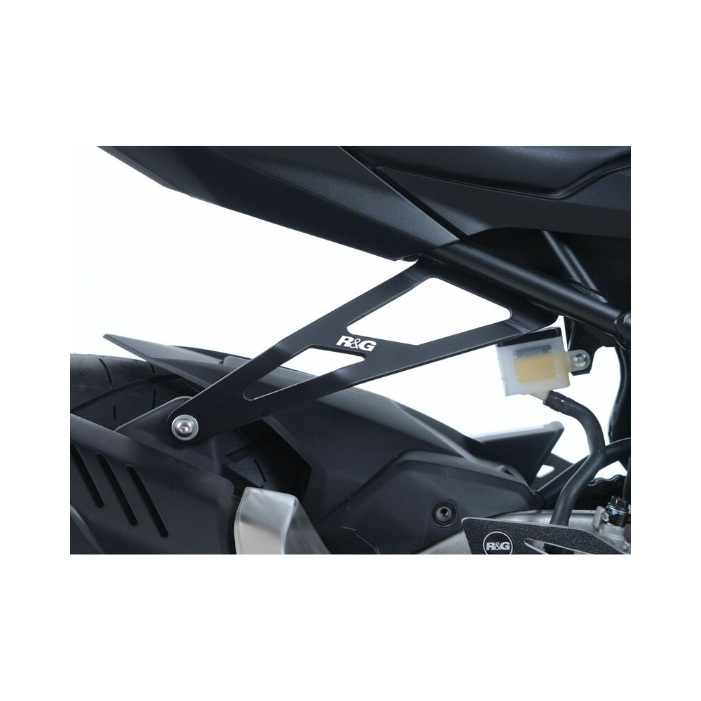 Patte de fixation de silencieux R&G RACING Akrapovic noir BMW S1000R