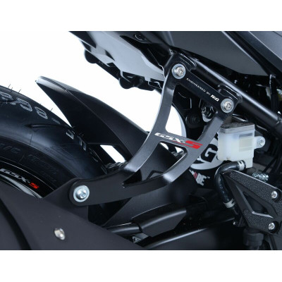 Patte de fixation de silencieux R&G RACING noir Suzuki GSX-S750