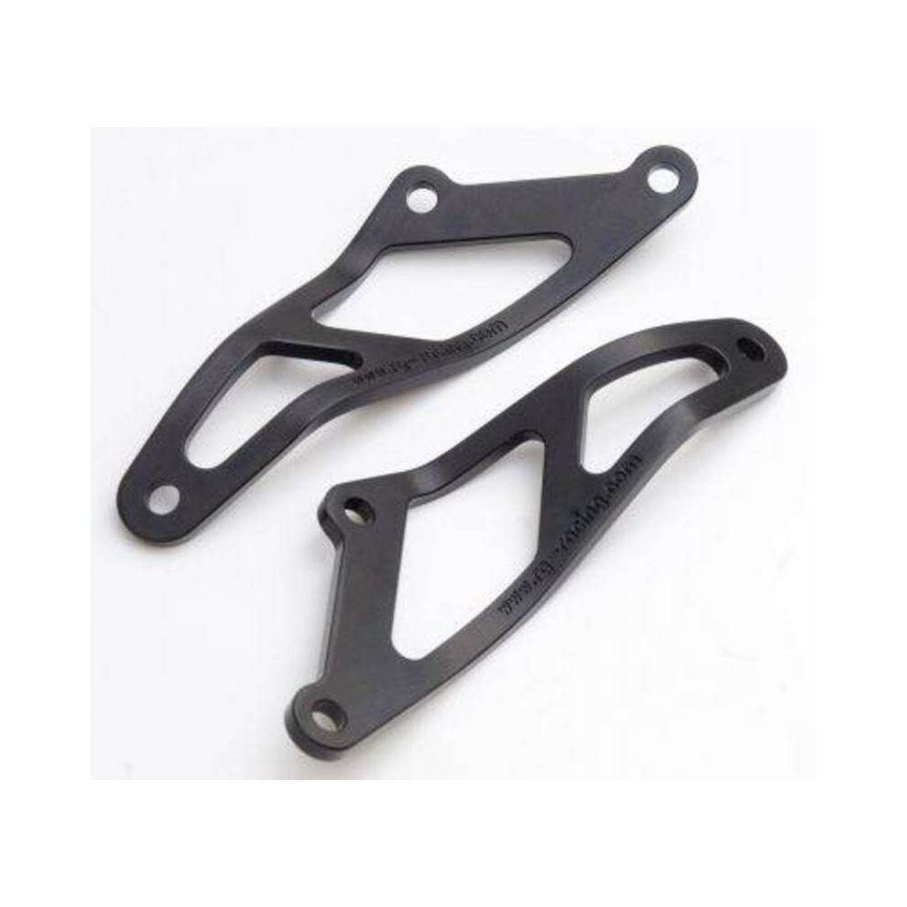 Patte de fixation de silencieux R&G RACING noir Honda CBR600FS