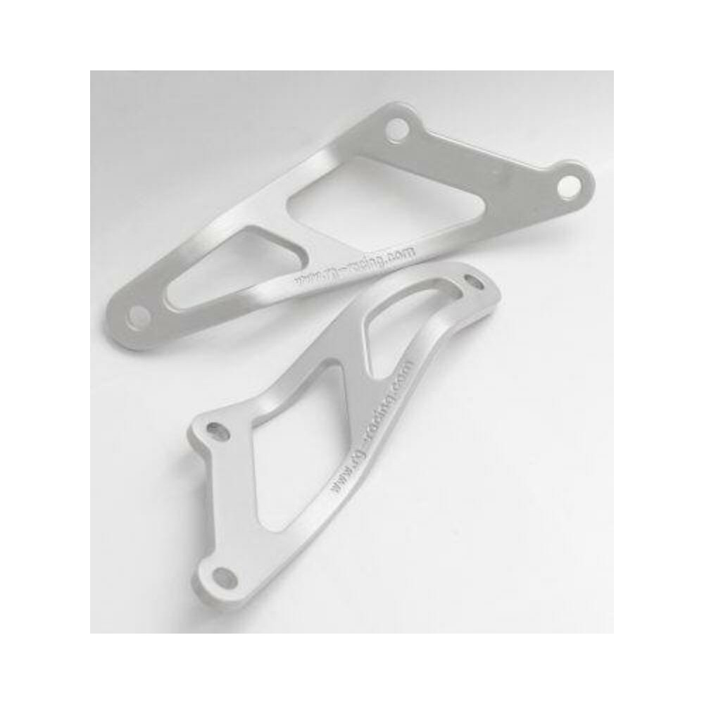 Patte de fixation de silencieux R&G RACING argent Honda CBR900RR