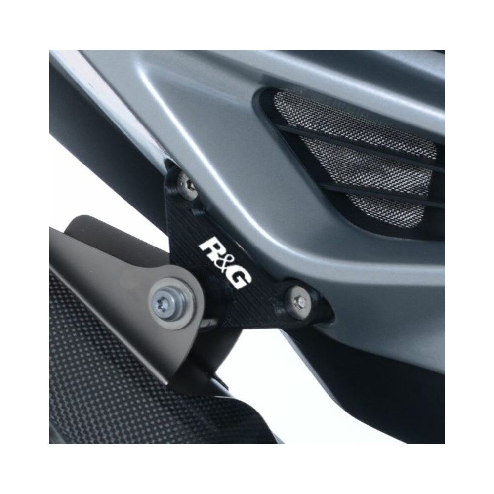 Patte de fixation de silencieux R&G RACING noir KTM Duke 790