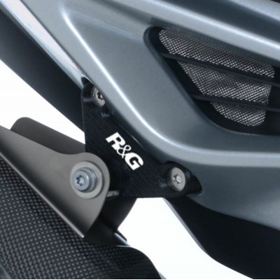 Patte de fixation de silencieux R&G RACING noir KTM Duke 790