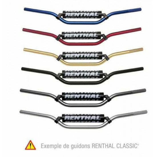 Guidon RENTHAL MX/Enduro 7/8" 693 Enduro