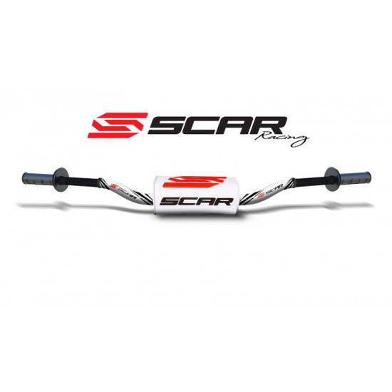 Guidon SCAR O² Yamaha YZ/YZF - White