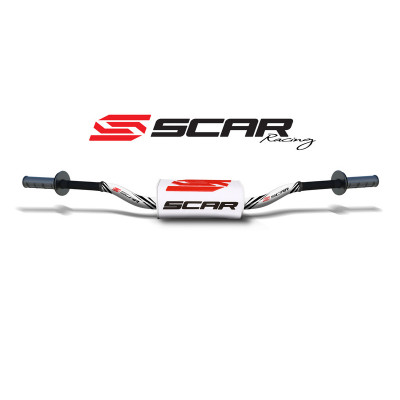 Guidon SCAR O² Yamaha YZ/YZF - White