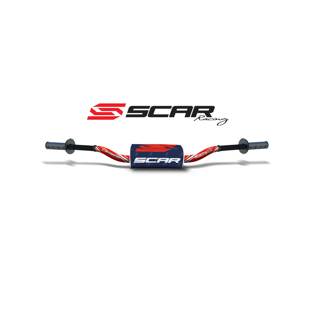 Guidon SCAR O² McGrath/Short KTM - Red