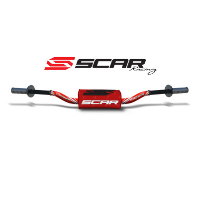 Guidon SCAR O² McGrath/Short KTM - Red