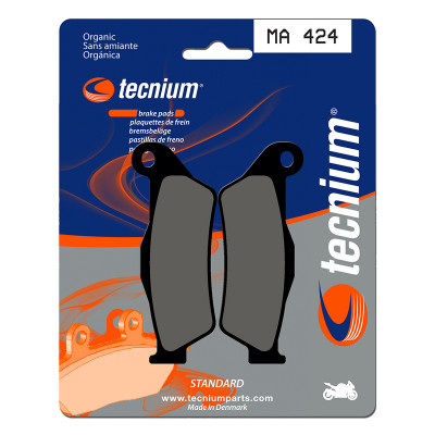 Plaquettes de frein TECNIUM route organique - MA424