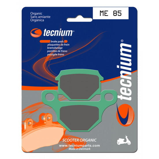 Plaquettes de frein TECNIUM Scooter organique - ME85