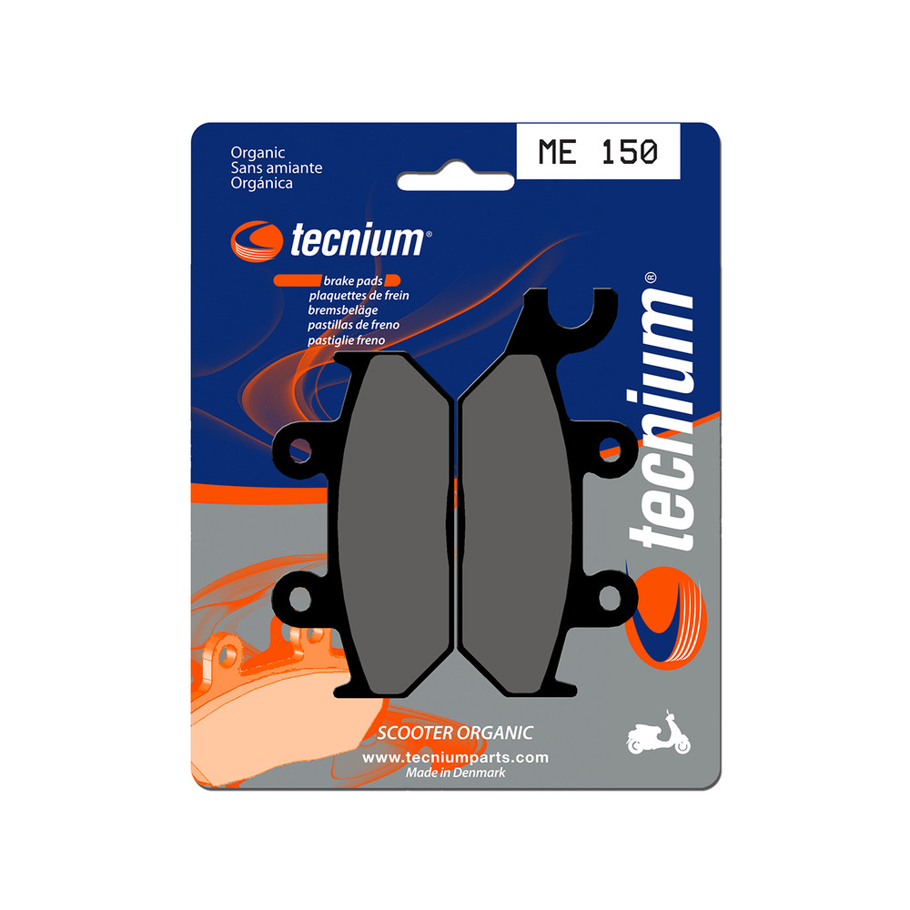 Plaquettes de frein TECNIUM Scooter organique - ME150