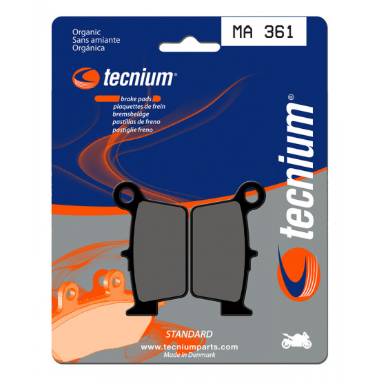 Plaquettes de frein TECNIUM route organique - MA361