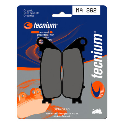 Plaquettes de frein TECNIUM route organique - MA362