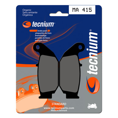 Plaquettes de frein TECNIUM route organique - MA415