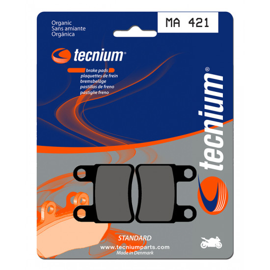 Plaquettes de frein TECNIUM route organique - MA421