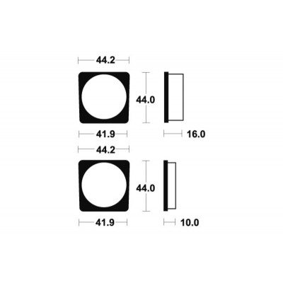 Plaquettes de frein TECNIUM route organique - MA31