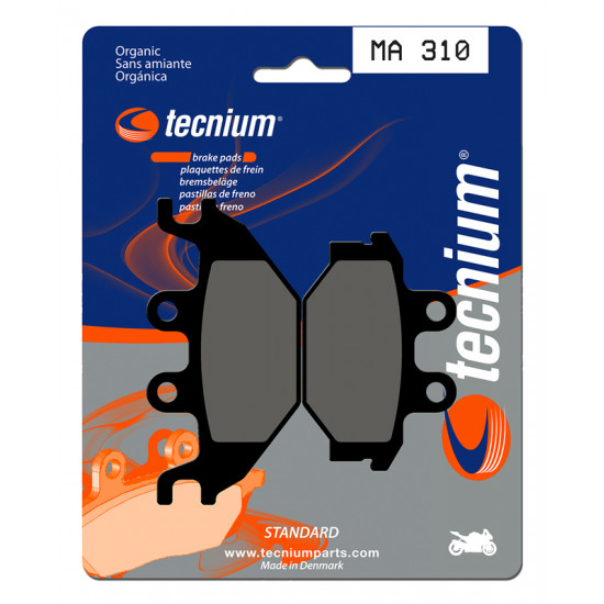 Plaquettes de frein TECNIUM route organique - MA310