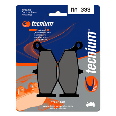 Plaquettes de frein TECNIUM route organique - MA333