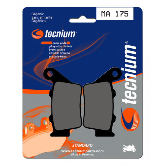 Plaquettes de frein TECNIUM route organique - MA175