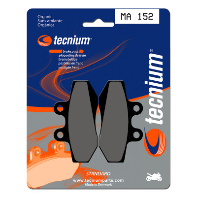 Plaquettes de frein TECNIUM route organique - MA152