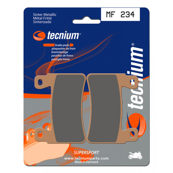 Plaquettes de frein TECNIUM Performance métal fritté - MF234