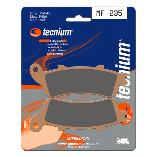 Plaquettes de frein TECNIUM Performance métal fritté - MF235