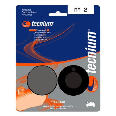 Plaquettes de frein TECNIUM route organique - MA2