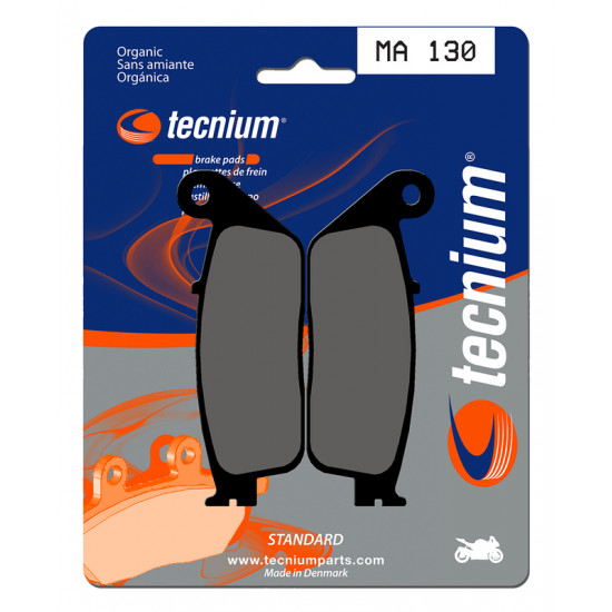 Plaquettes de frein TECNIUM route organique - MA130