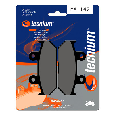 Plaquettes de frein TECNIUM route organique - MA147