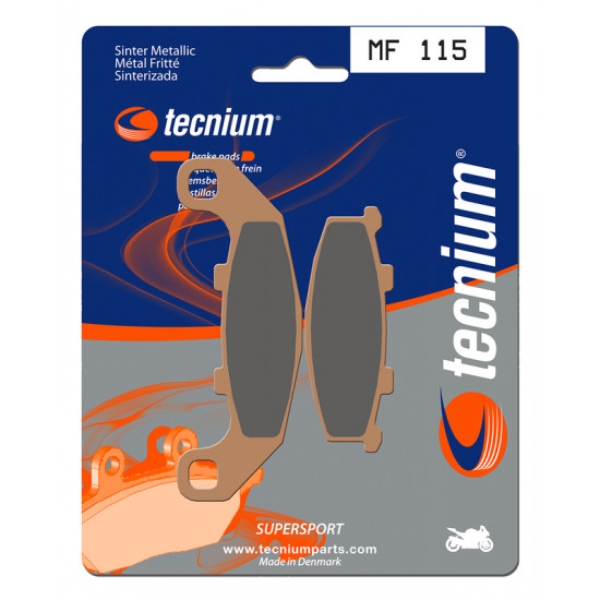 Plaquettes de frein TECNIUM Performance métal fritté - MF115