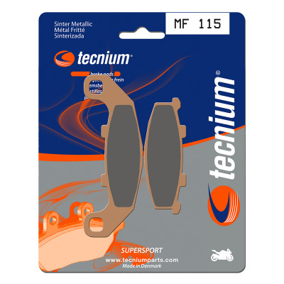 Plaquettes de frein TECNIUM Performance métal fritté - MF115