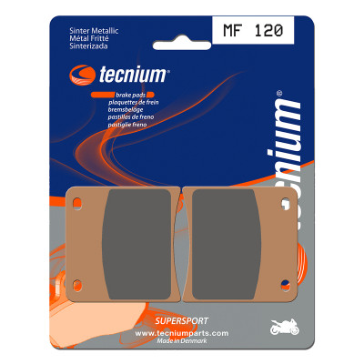 Plaquettes de frein TECNIUM Performance métal fritté - MF120