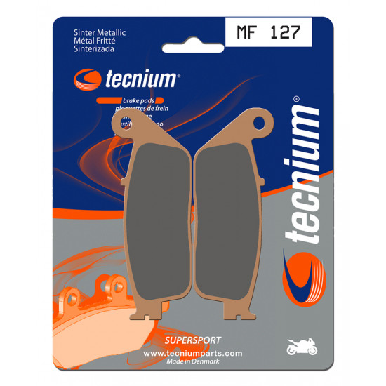 Plaquettes de frein TECNIUM Performance métal fritté - MF127